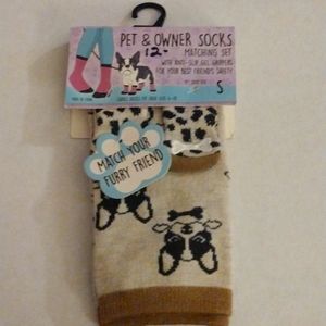 Human & pet sock set